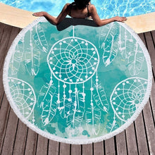 Load image into Gallery viewer, Patterned Beach Towel