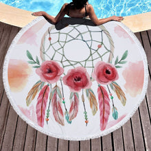 Load image into Gallery viewer, Patterned Beach Towel