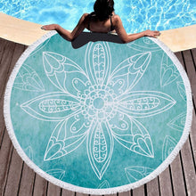 Load image into Gallery viewer, Patterned Beach Towel