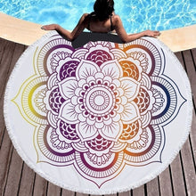 Load image into Gallery viewer, Patterned Beach Towel