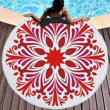 Load image into Gallery viewer, Patterned Beach Towel