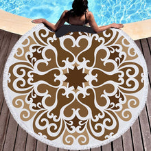 Load image into Gallery viewer, Patterned Beach Towel
