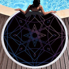 Load image into Gallery viewer, Patterned Beach Towel