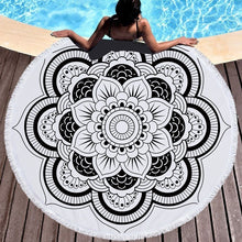 Load image into Gallery viewer, Patterned Beach Towel