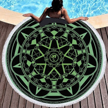 Load image into Gallery viewer, Patterned Beach Towel