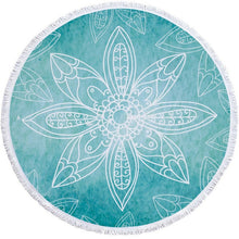 Load image into Gallery viewer, Flamingo Patterned Beach Towel