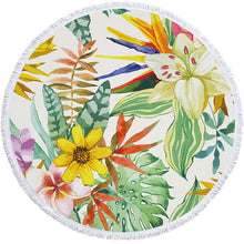 Load image into Gallery viewer, Flamingo Patterned Beach Towel