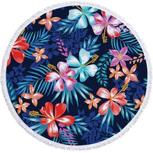 Load image into Gallery viewer, Flamingo Patterned Beach Towel