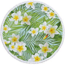 Load image into Gallery viewer, Flamingo Patterned Beach Towel