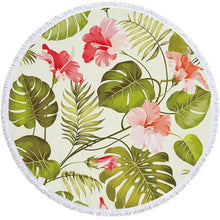 Load image into Gallery viewer, Flamingo Patterned Beach Towel
