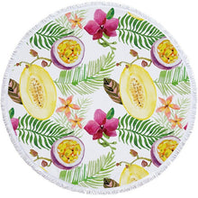 Load image into Gallery viewer, Flamingo Patterned Beach Towel