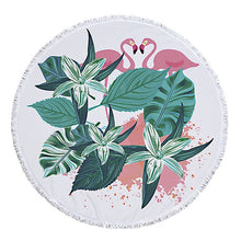 Load image into Gallery viewer, Floral Patterned Beach Towel