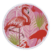 Load image into Gallery viewer, Floral Patterned Beach Towel