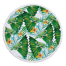 Load image into Gallery viewer, Floral Patterned Beach Towel