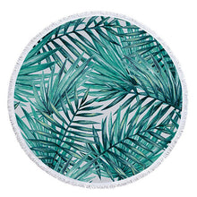 Load image into Gallery viewer, Floral Patterned Beach Towel