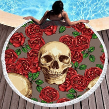 Load image into Gallery viewer, Dry Head Patterned Beach Towel