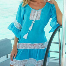 Load image into Gallery viewer, lacy beach wear