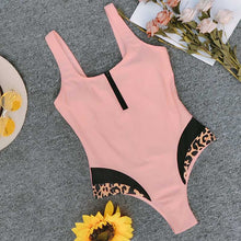 Load image into Gallery viewer, 2019 New Women Pink Leopard bikini