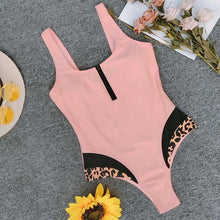 Load image into Gallery viewer, 2019 New Women Pink Leopard bikini