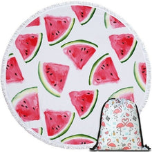 Load image into Gallery viewer, Watermelon Patterned Beach Towel