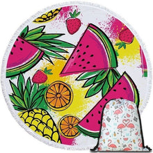 Load image into Gallery viewer, Watermelon Patterned Beach Towel