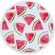 Load image into Gallery viewer, Watermelon Patterned Beach Towel