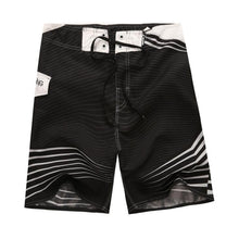 Load image into Gallery viewer, Black White Striped Shorts