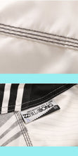 Load image into Gallery viewer, Black White Striped Shorts