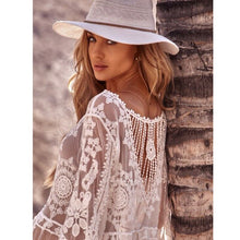 Load image into Gallery viewer, lacy beachwear